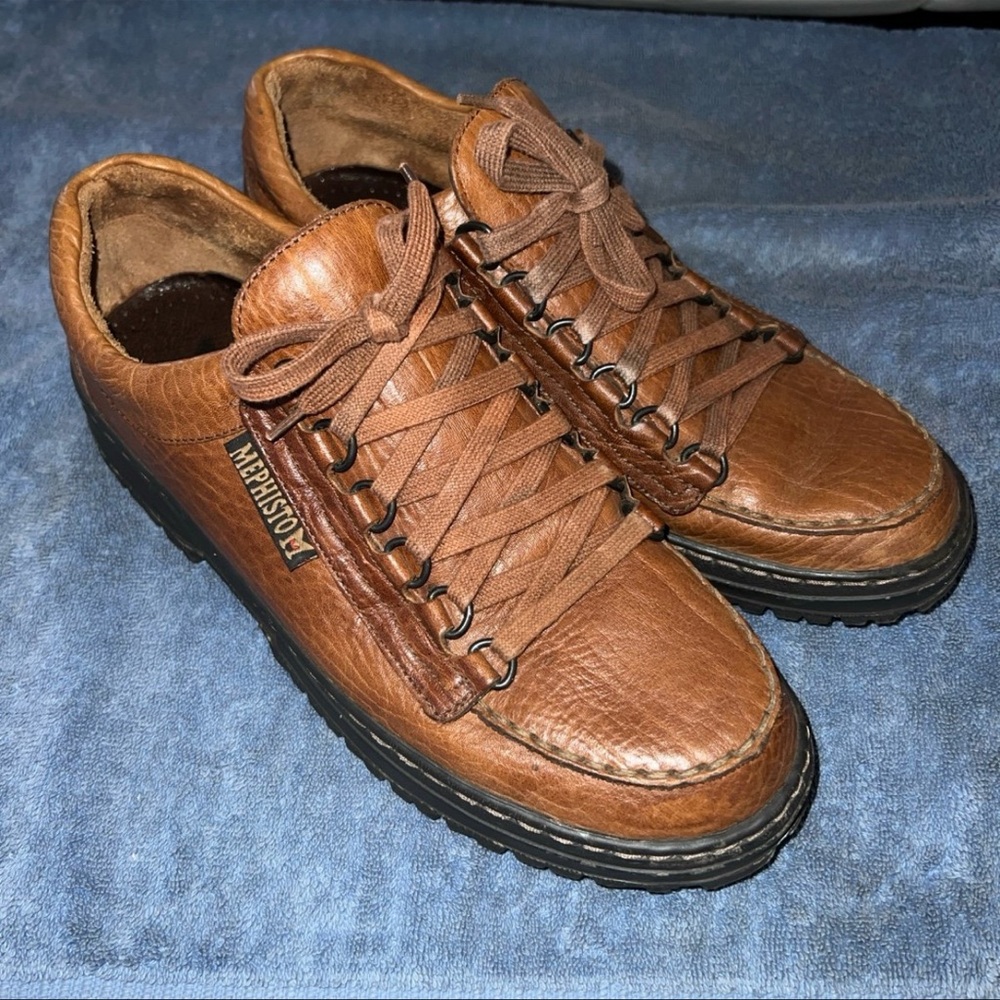 MEPHISTO MEN’S CRUISER WALKING SHOE IN MAMOUTH LEATHER//GUESSING SIZE IS 8.5